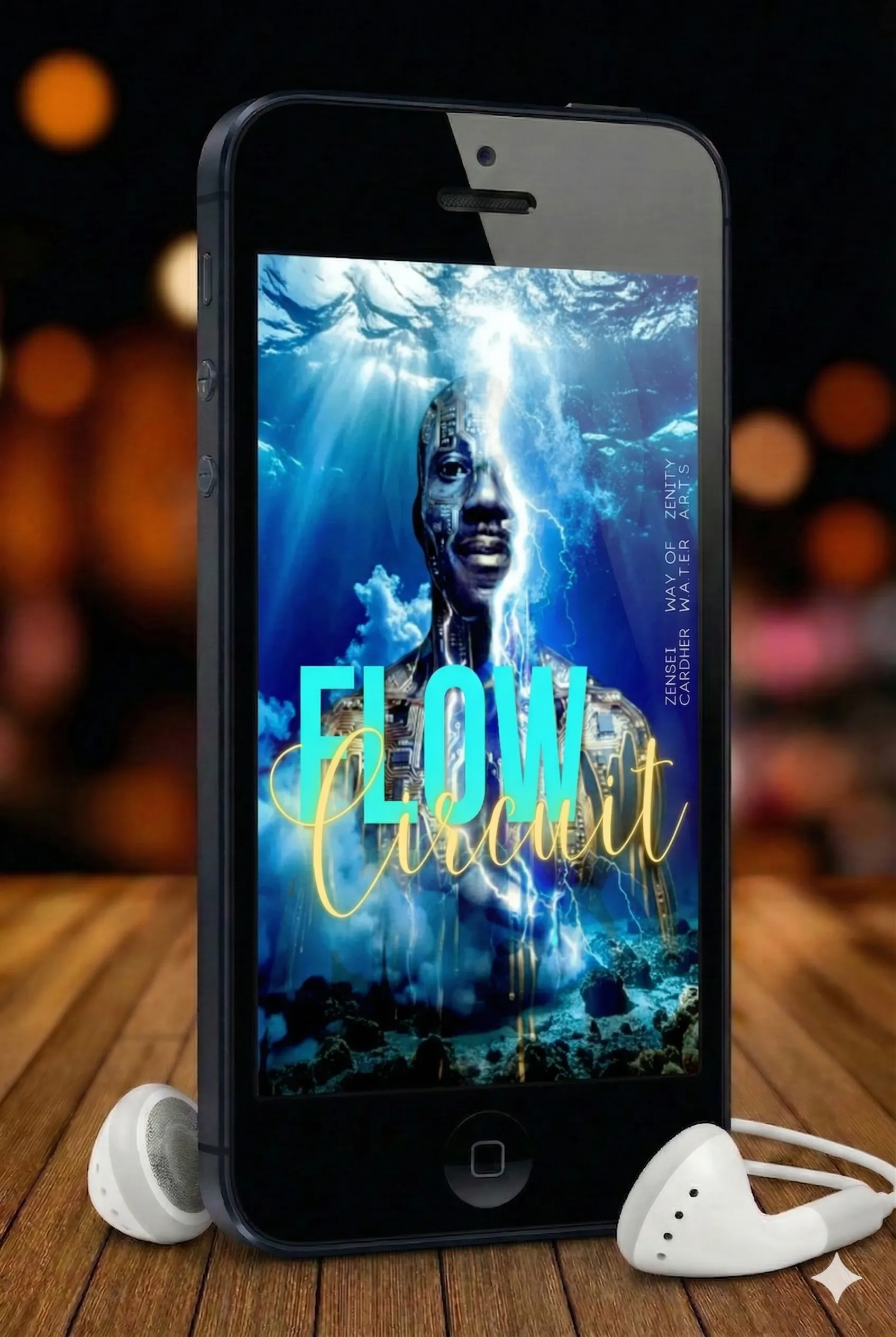 Flow Circuit mobile mockup Flow Circuit mobile mockup