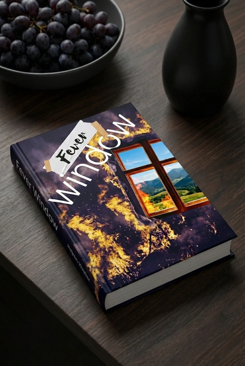 Fever window black table portait Fever window black table portait